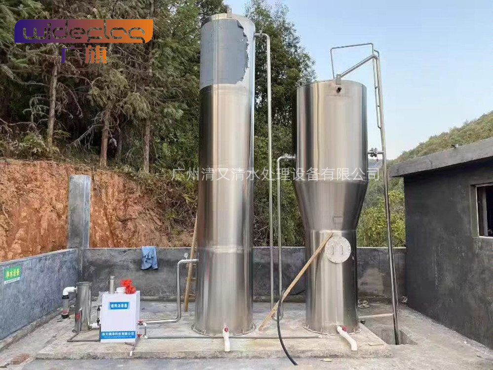 自动反冲洗一体化净水器 农村自来水净化水库水过滤设备