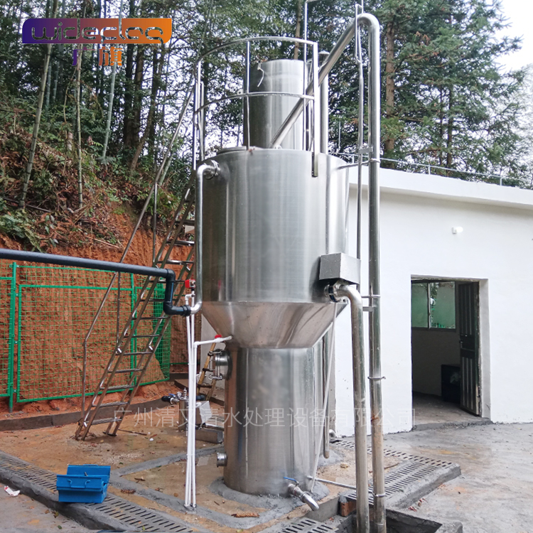 加工定制湖水井水重力式净水器 高效除浊一体化净水器 广旗制造