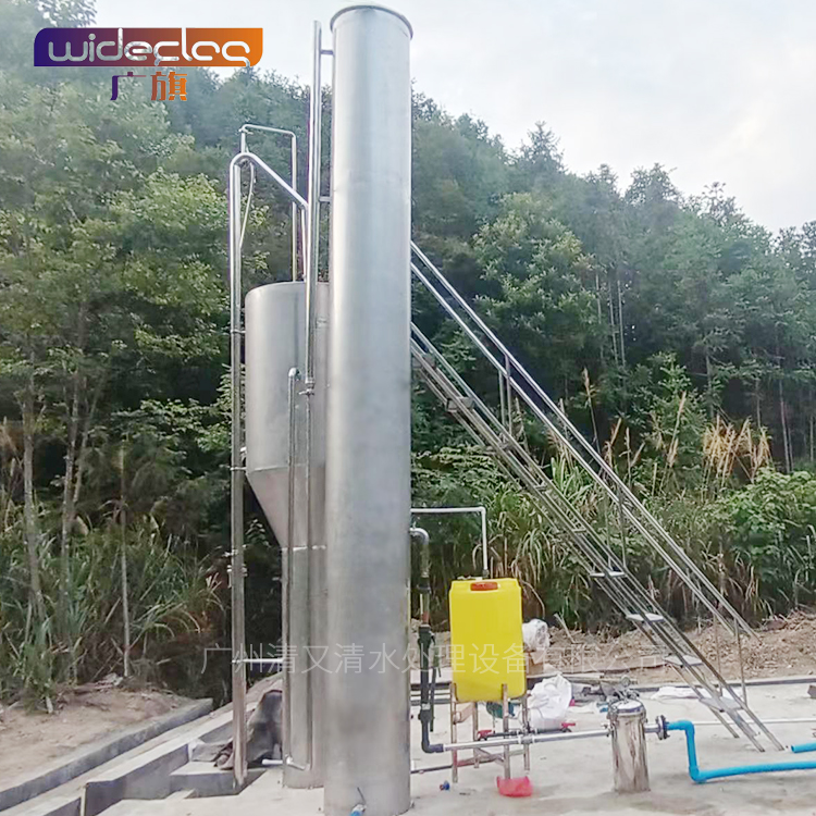 虹吸式大型304不锈钢材质一体化净水系统 乡镇生活用水过滤设备